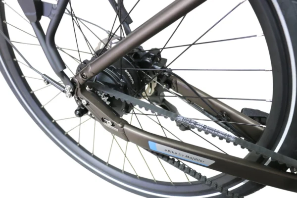Majdller E-Bike Ampera 1.5 brązowy – rower elektryczny 28 cali