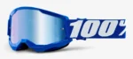 Gogle 100% Strata 2 Junior Blue z niebieską lustrzaną szybą Anti-Fog