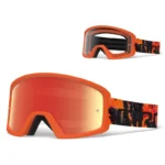 Gogle Giro Tazz MTB lava z szybą Amber S3 i szybą przeźroczystą S0