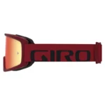 Gogle MTB Giro Tazz red black z szybą Amber S3 i mocowaniem pod zrywki