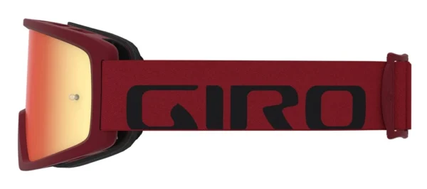 Gogle MTB Giro Tazz red black z szybą VIVID Trail S2 i szybą przezroczystą 99% S0