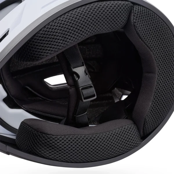 Bell Sanction 2 solid matte white – kask enduro full face