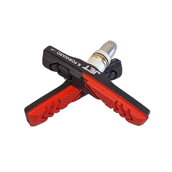 Klocki rowerowe JET-115BR 72 mm do szczękowych hamulców V-Brake