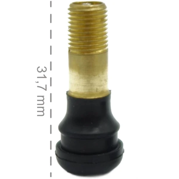 Zawór do opony hulajnogi elektrycznej, prosty i długi, 31 mm